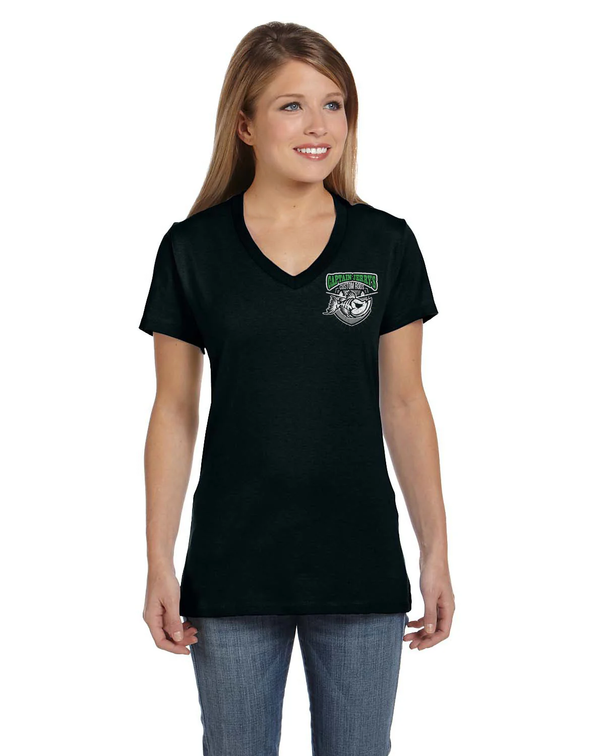 Women's Custom T-Shirt: Green Bones - Image 9