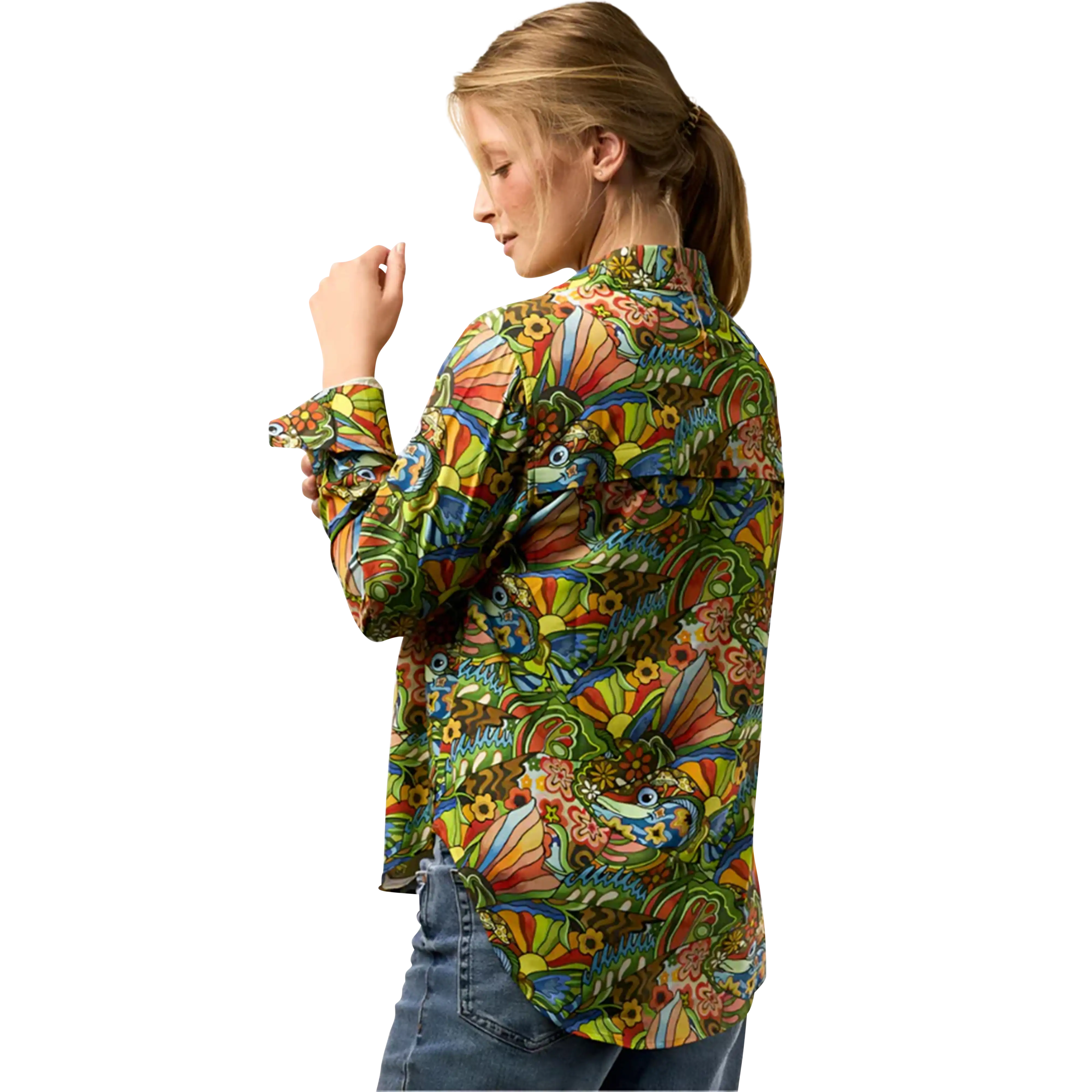Fishe Women's Tunic Fishing Shirt - Image 4