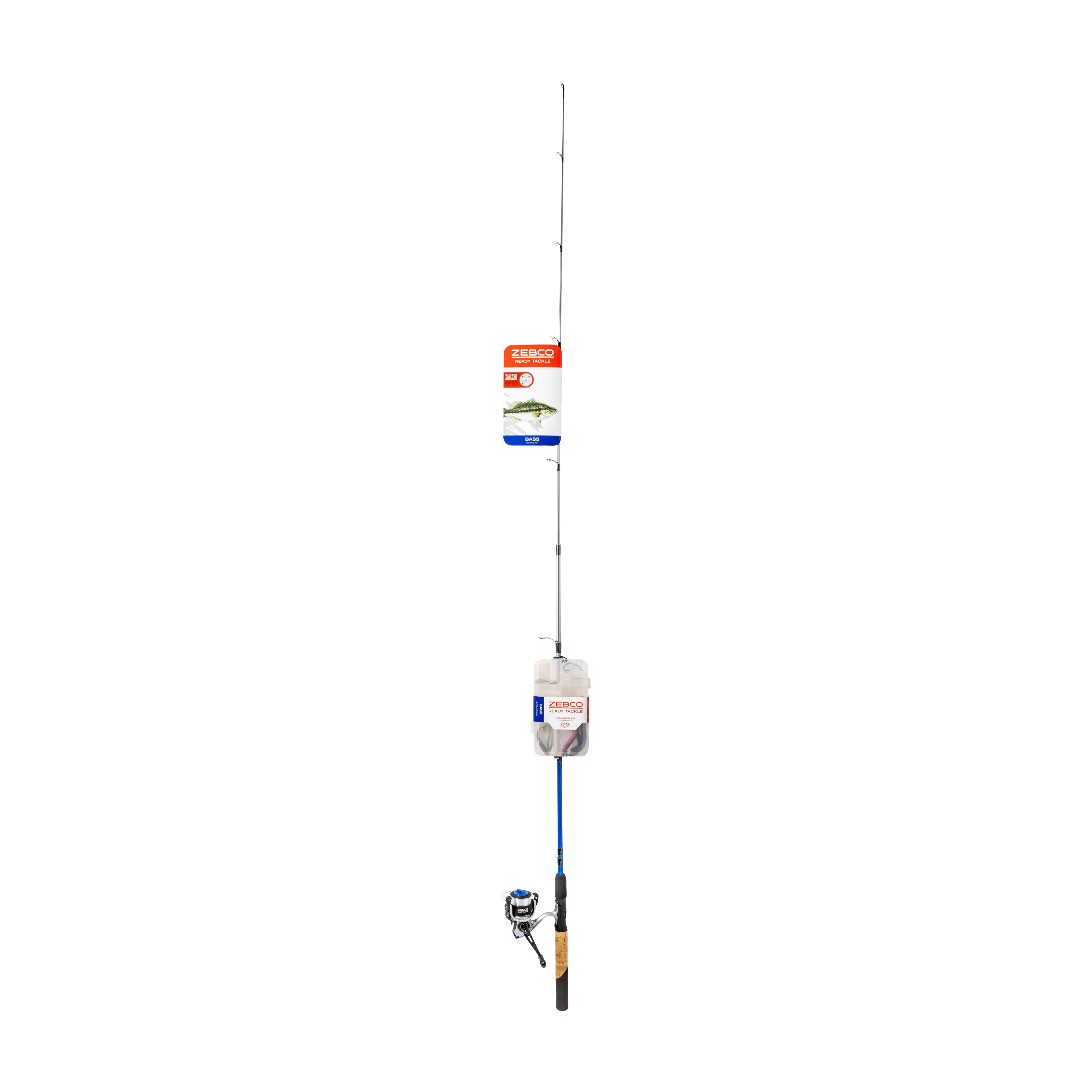 Zebco Ready Tackle Bass Spinning Combo - Image 9
