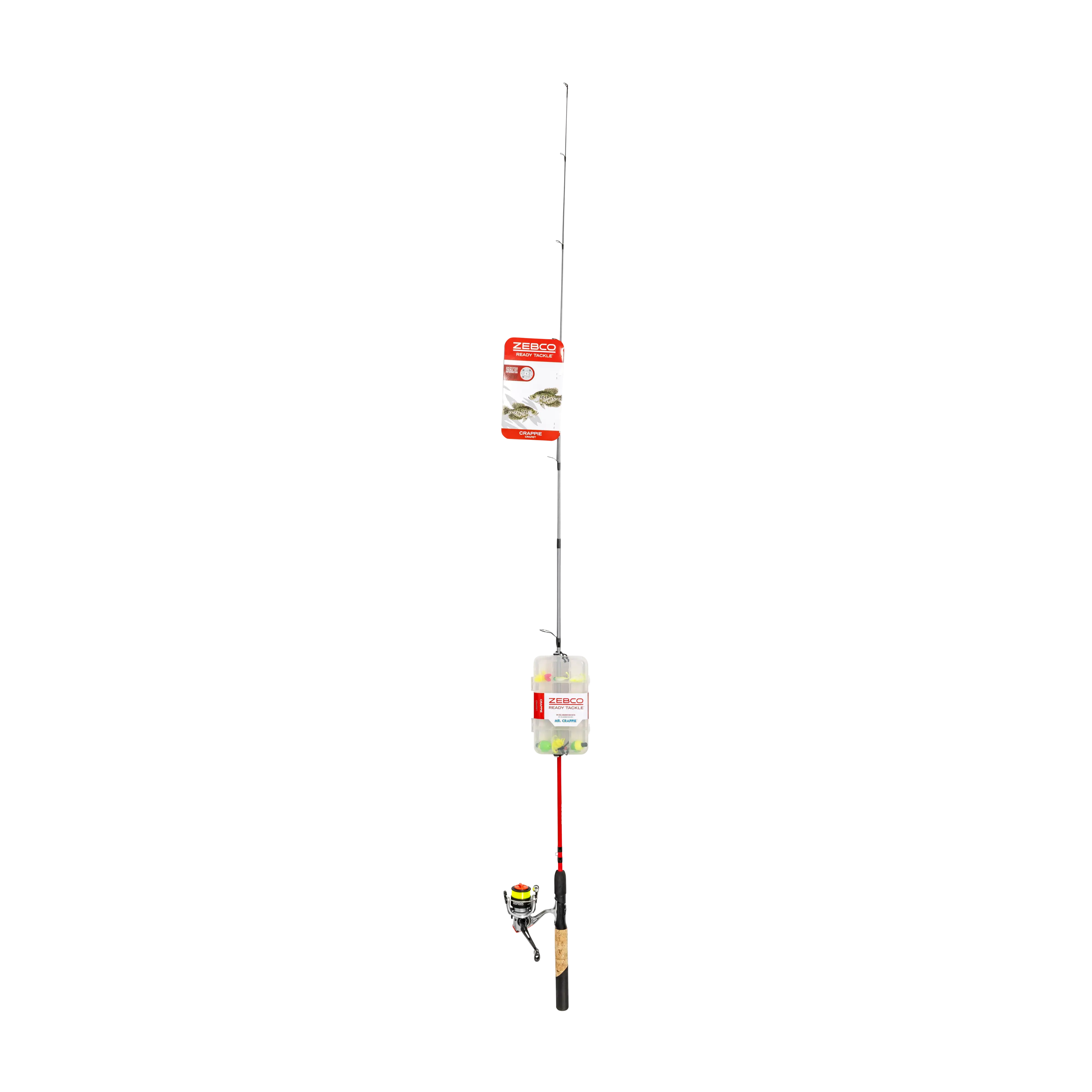 Zebco Ready Tackle Crappie Spinning Combo - Image 8